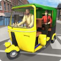 Modern Tuk Tuk Rickshaw Driving Simulator