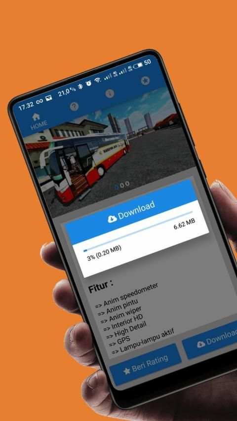 Mod BUSSID : Bus Scorpion X Livery Harapan Jaya screenshot 4