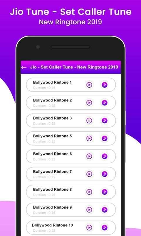 Jio Tune - Set Caller Tune - New Ringtone 2019 screenshot 6