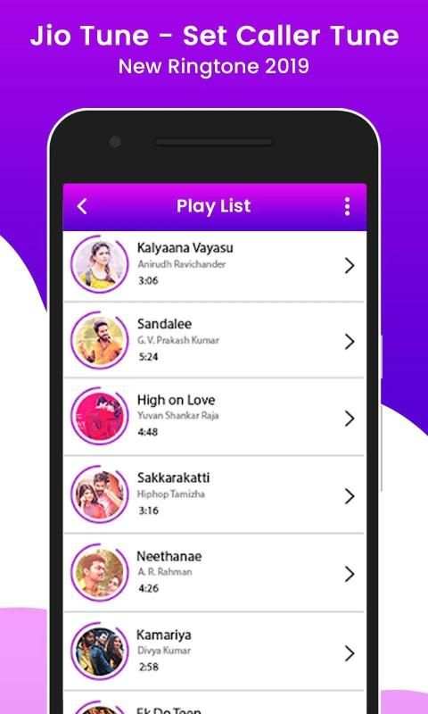 Jio Tune - Set Caller Tune - New Ringtone 2019 screenshot 4