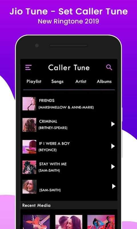 Jio Tune - Set Caller Tune - New Ringtone 2019 screenshot 3