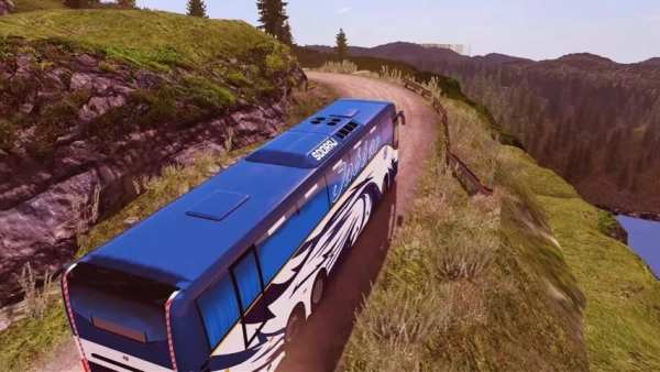 Bus Simulator Uphill 3D:Ultimate Coach Bus Game screenshot 4