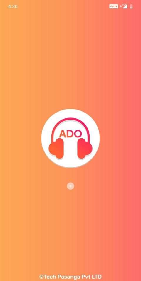 ADO Music Player - MP3 Player, Audio Player स्क्रीनशॉट 1