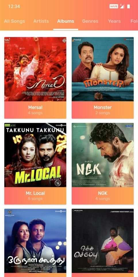 ADO Music Player - MP3 Player, Audio Player स्क्रीनशॉट 3
