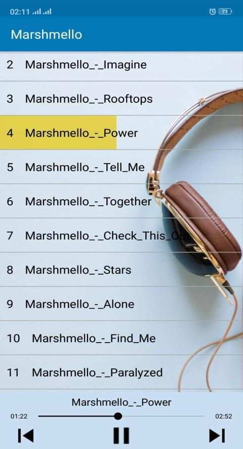 Marshmello (all song) 1 تصوير الشاشة