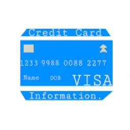 Credit Card Info 1.0