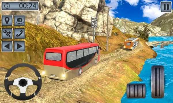 Real Bus Uphill Climb Simulator - Hill Station screenshot 3