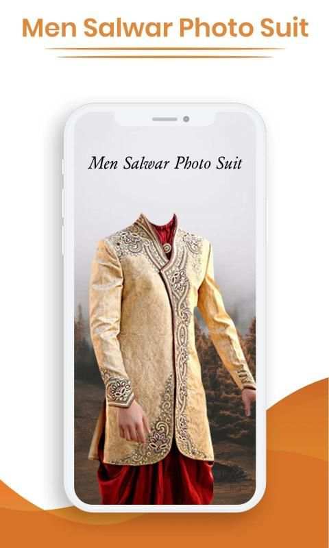 Men Salwar Photo Suit screenshot 4