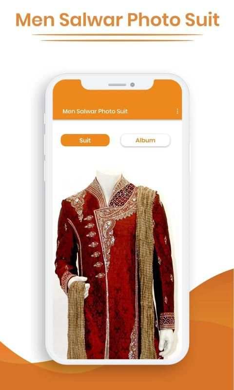 Men Salwar Photo Suit screenshot 3