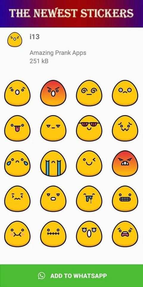 Cool Stickers for WhatsApp * screenshot 4