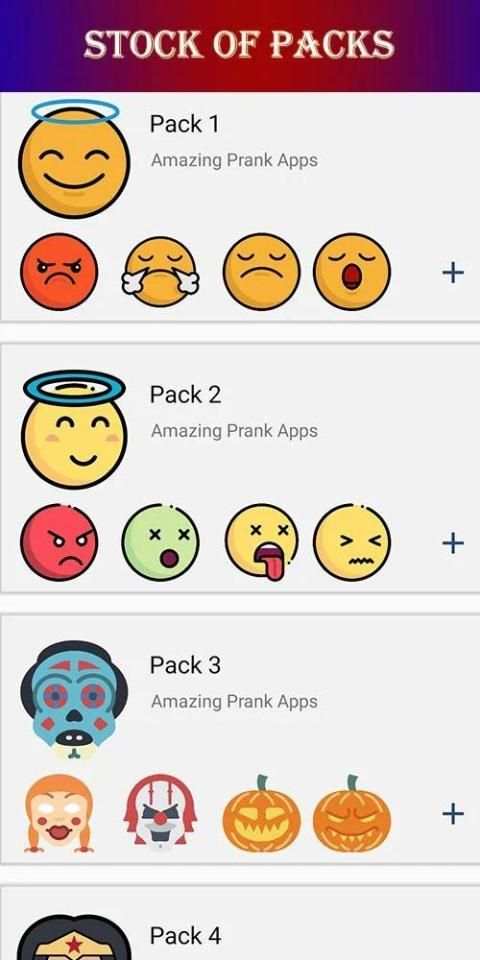 Cool Stickers for WhatsApp * screenshot 1
