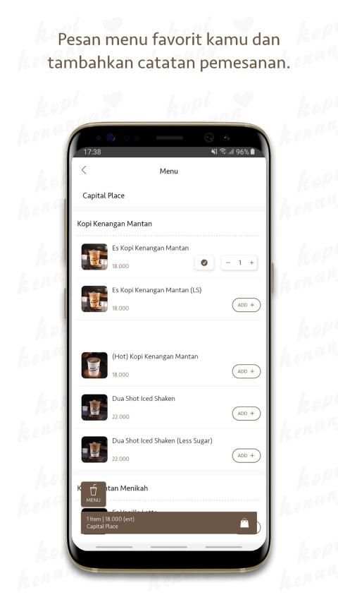 Kopi Kenangan screenshot 3