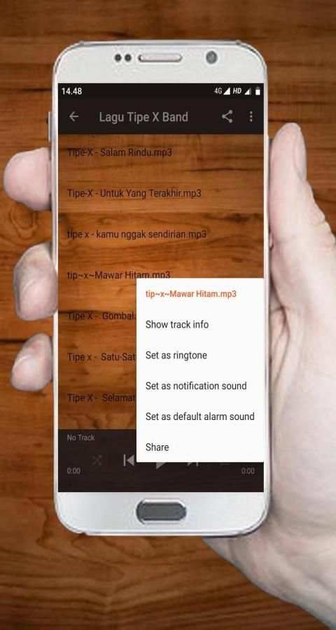 Lagu Tipe X Offline Lengkap screenshot 3