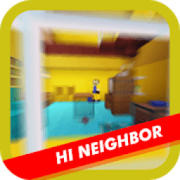 ikon Maps Horror Neighbor For MCPE