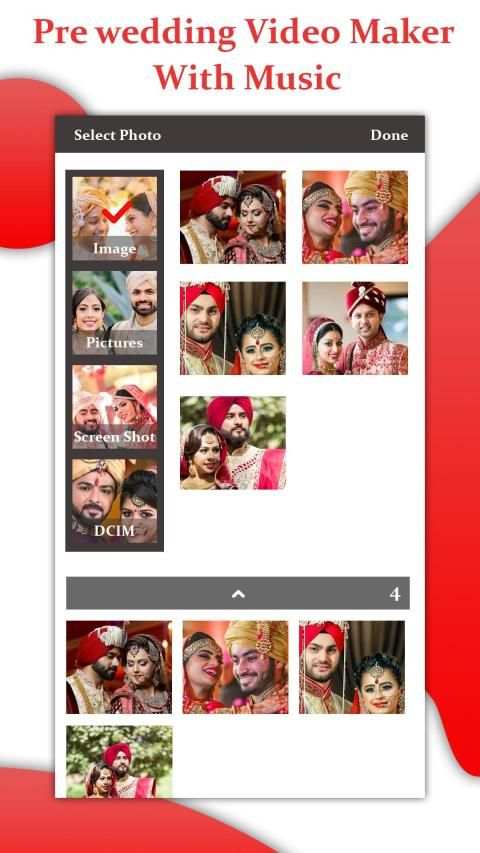 Pre wedding Video Maker With Music screenshot 6