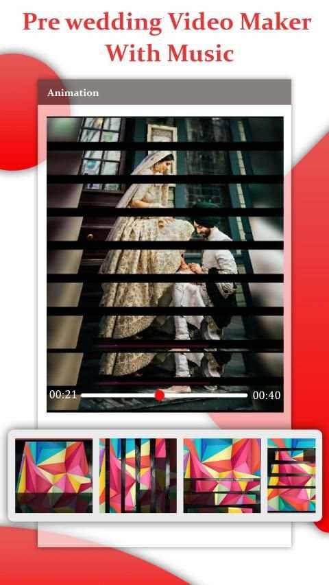 Pre wedding Video Maker With Music screenshot 4