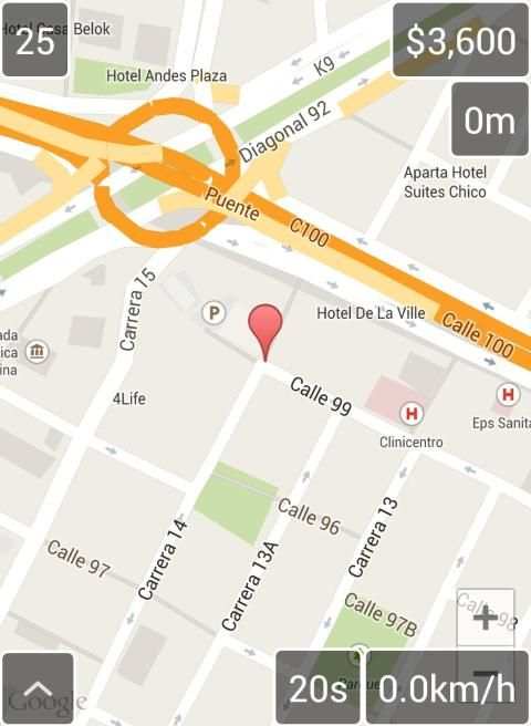 Taxímetro GPS screenshot 2