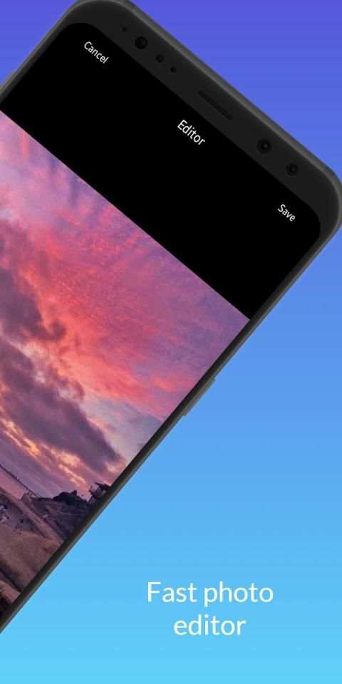 Fast Simple Photo Editor screenshot 1