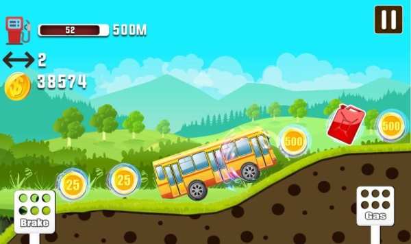 Bus Driving Simulator - 2D Bus Racing Game 19 screenshot 6
