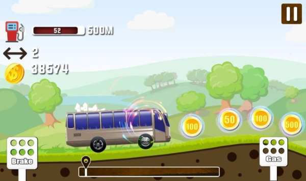 Bus Driving Simulator - 2D Bus Racing Game 19 screenshot 8
