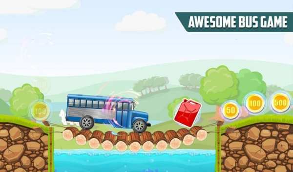 Bus Driving Simulator - 2D Bus Racing Game 19 screenshot 4
