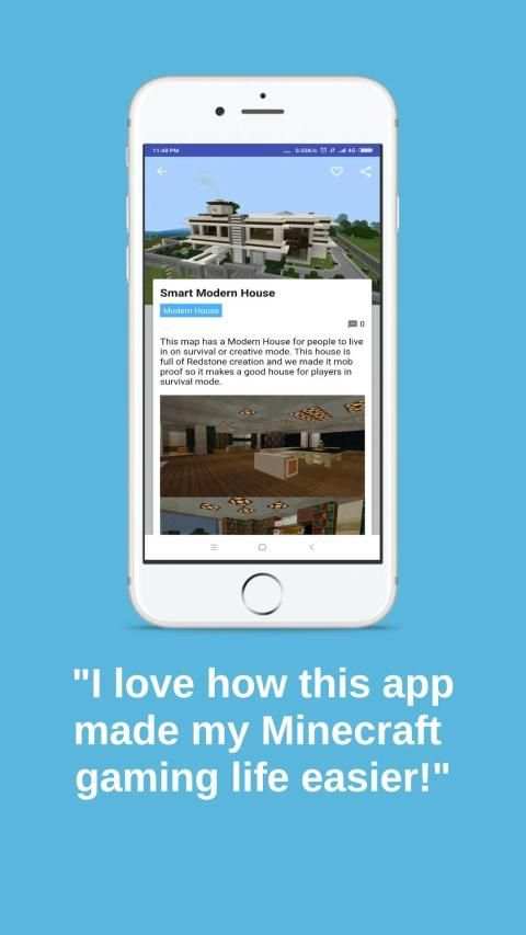 Modern Houses for Minecraft - MCPE screenshot 1