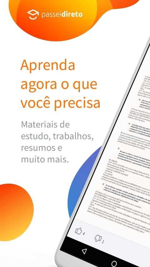 Passei Direto: o melhor app para você estudar screenshot 2