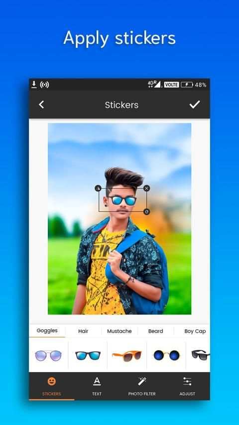 Boys makeover : Boys Photo Editor screenshot 3