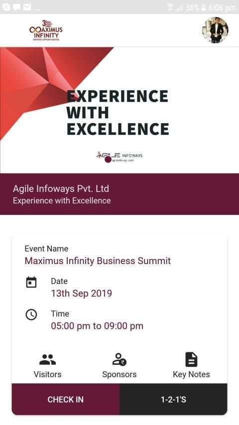Business Event App स्क्रीनशॉट 3