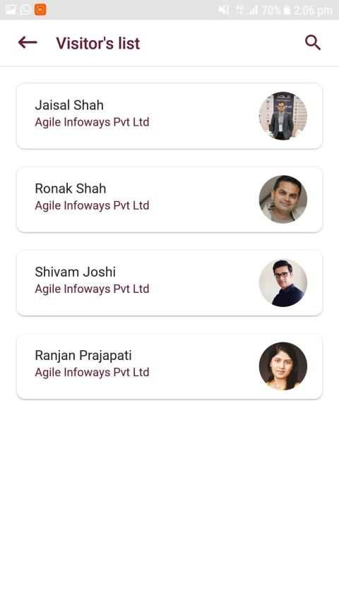 Business Event App स्क्रीनशॉट 1
