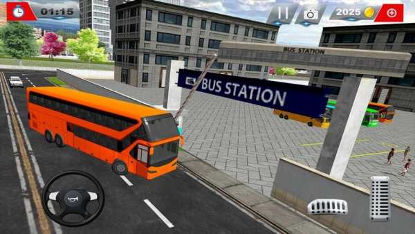 City Bus Public Transport Driving Simulator 3D स्क्रीनशॉट 1