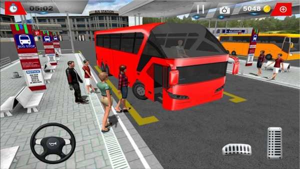 City Bus Public Transport Driving Simulator 3D screenshot 4