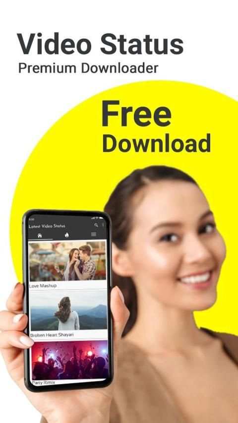 Video Status Downloader Premium स्क्रीनशॉट 1