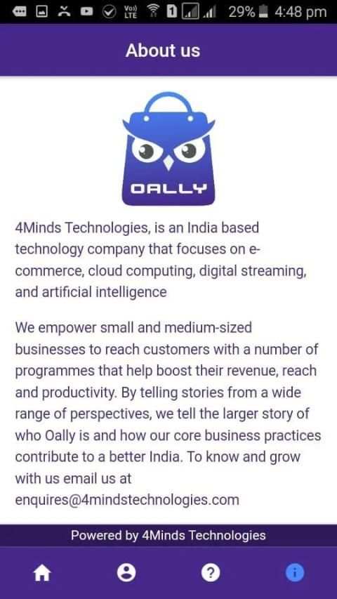 Oally - Online Shopping App screenshot 1