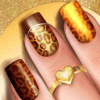 3D Nail Art – Animal Print Manicure on 9Apps