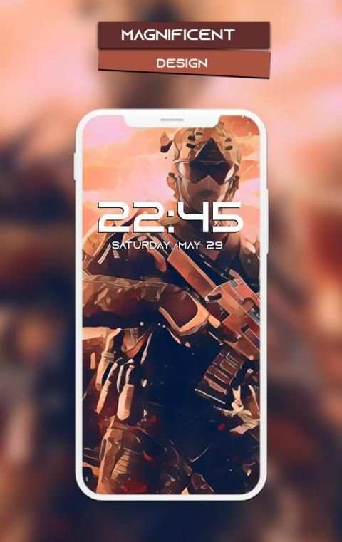 ♛ C.O.D Duty Lockscreen ♛ स्क्रीनशॉट 1