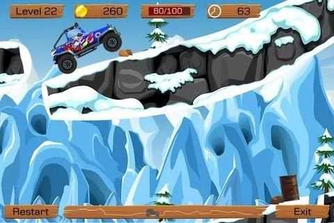 Snow Off Road -- mountain mud dirt simulator game स्क्रीनशॉट 3