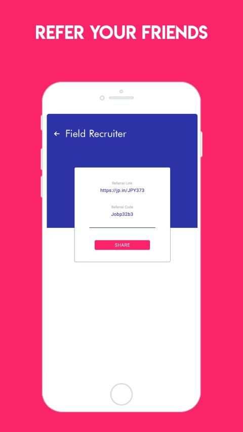Field Recruiter App स्क्रीनशॉट 6