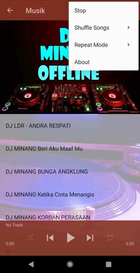 DJ Lagu Minang Offline screenshot 1