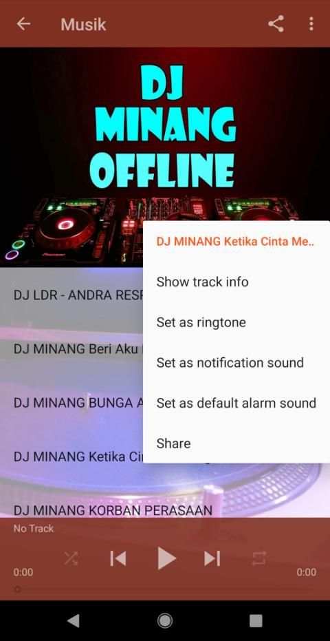 DJ Lagu Minang Offline screenshot 2