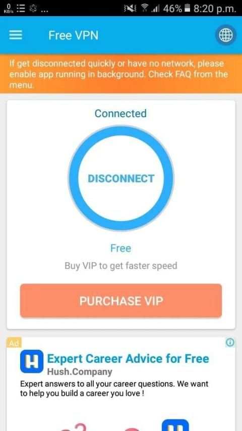 Free Internet VPN Unlimited - Vpn Unblock Web/Apps screenshot 3