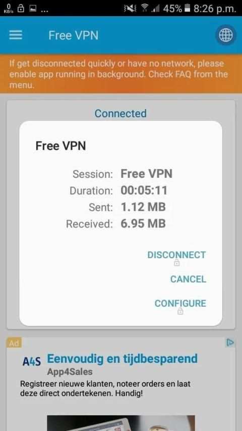Free Internet VPN Unlimited - Vpn Unblock Web/Apps screenshot 4