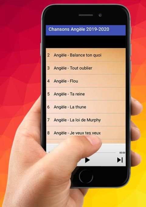 Chansons Angèle 2019-2020 - sans internet screenshot 1