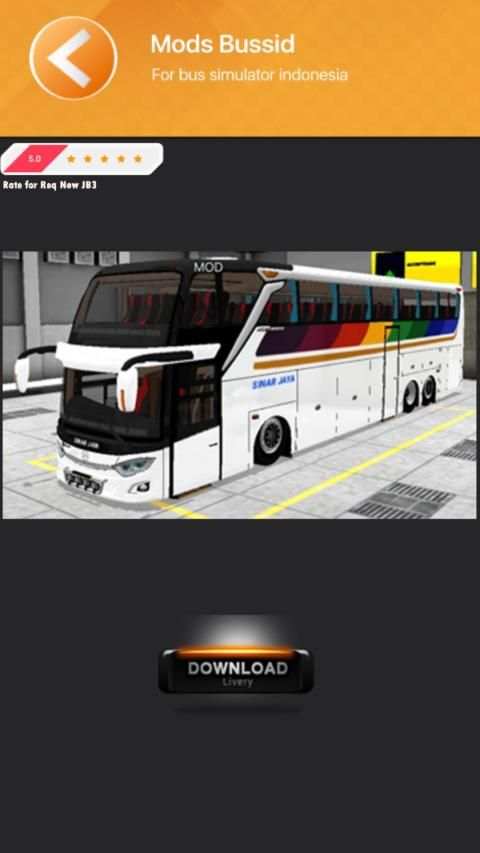 Kumpulan Mod Bussid Bus screenshot 2