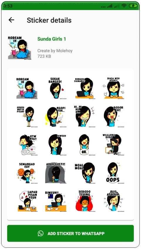 Stiker Sunda WAStickerApps screenshot 4