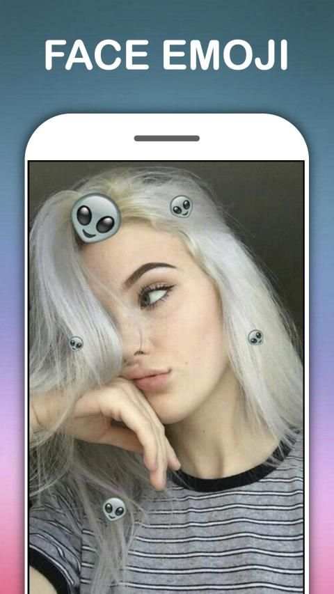 Face Emoji Photo Editor स्क्रीनशॉट 4