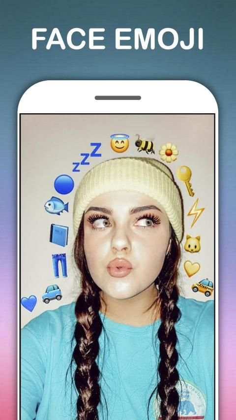 Face Emoji Photo Editor स्क्रीनशॉट 2