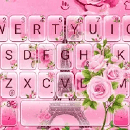 ikon Rose Paris Keyboard Theme