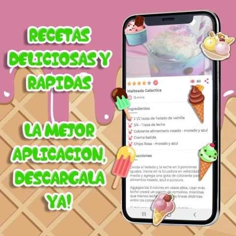Recetas de Helados Caseros y Postres Faciles screenshot 3