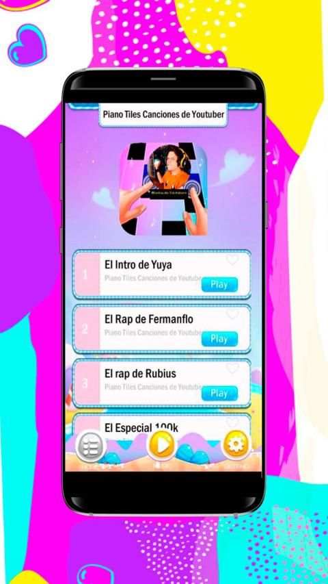 Piano Tiles Canciones de Youtuber screenshot 5